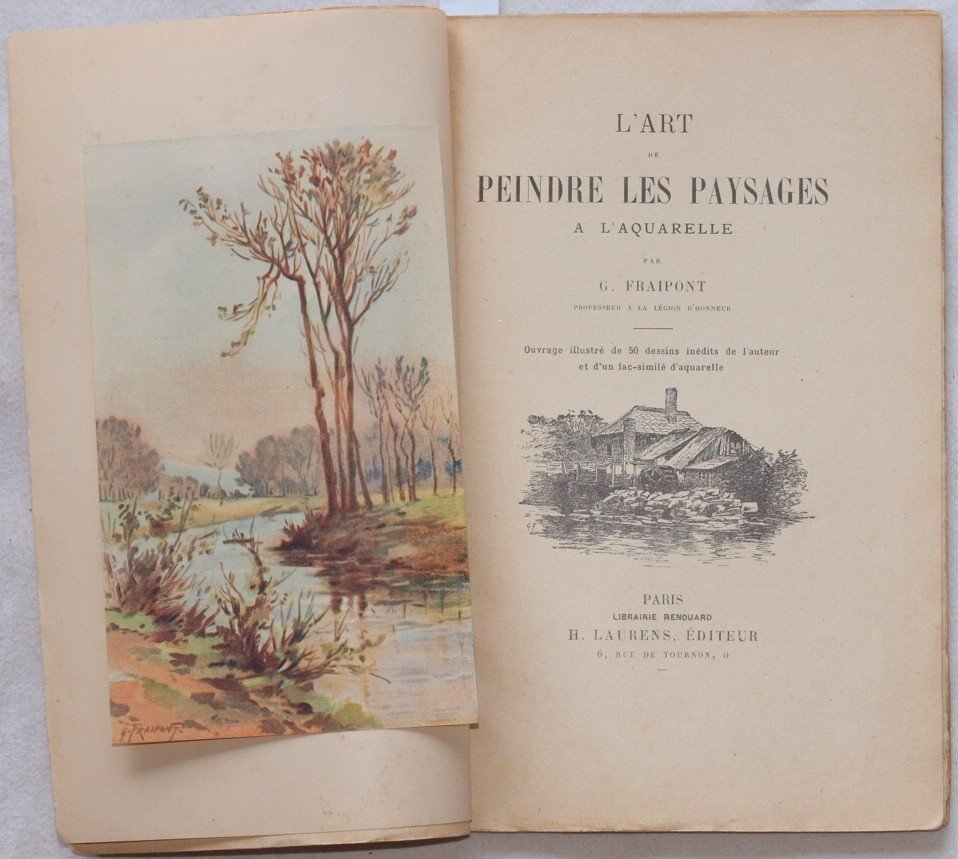 L'ART DE PEINDRE LES PAYSAGES A L'AQUARELLE