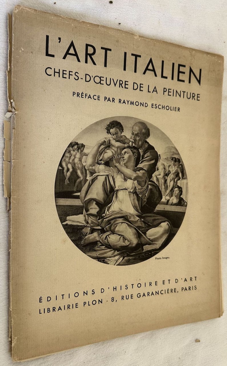 L'ART ITALIEN CHEFS D'OEUVRE DE LA PEINTURE PREFACE PAR RAYMOND …