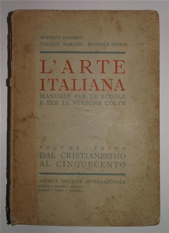 L'ARTE ITALIANA