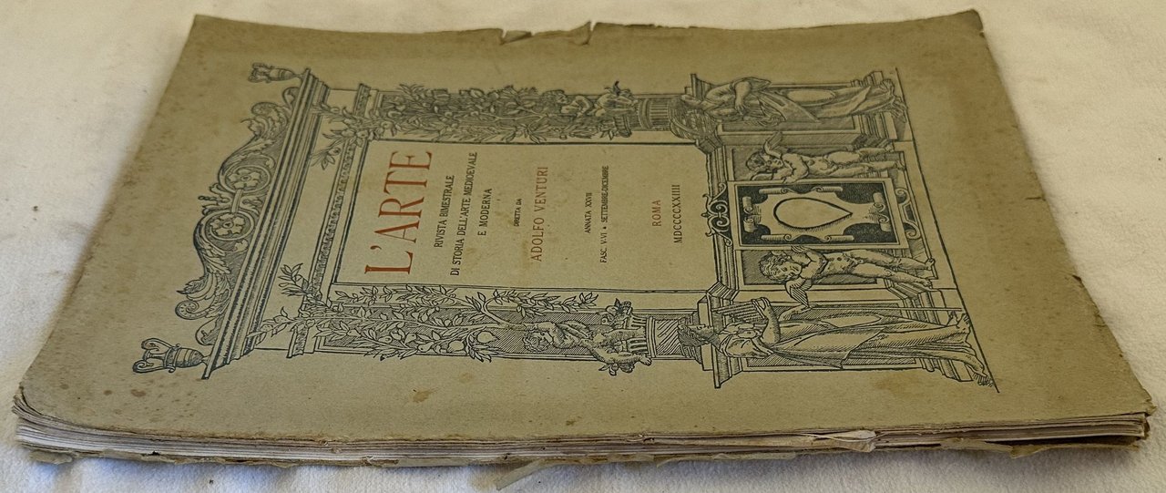 L'ARTE RIVISTA BIMESTRALE DI STORIA DELL'ARTE MEDIOEVALE E MODERNA DIRETTA … | Immagine principale