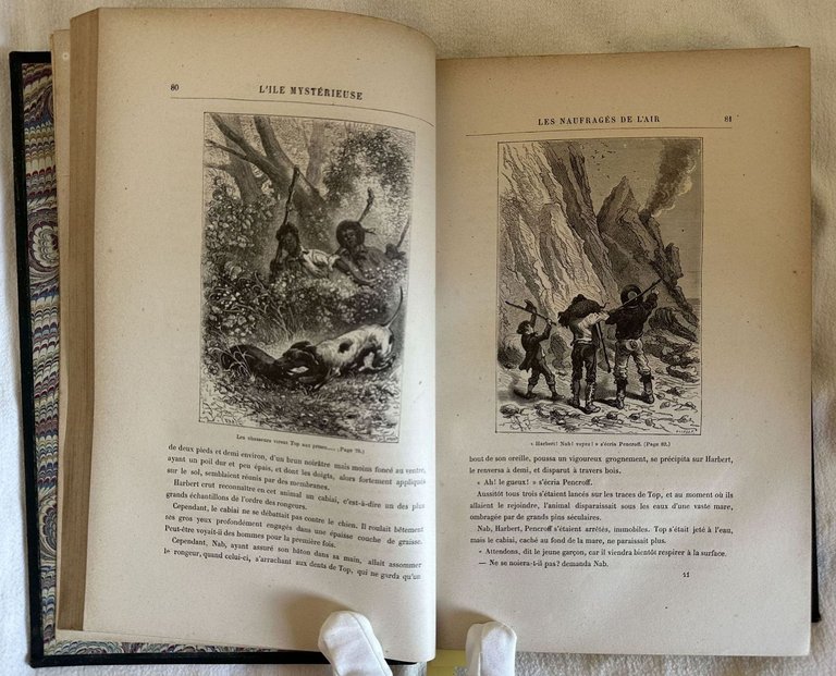 L'ILE MYSTERIEUSE ILLUSTREE DE 154 DESSINS PAR FERAT GRAVE PAR …