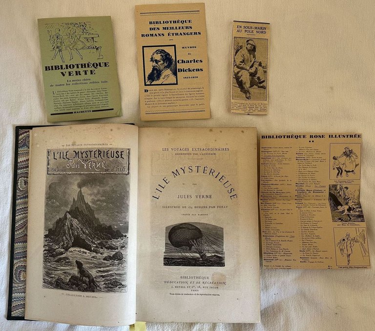 L'ILE MYSTERIEUSE ILLUSTREE DE 154 DESSINS PAR FERAT GRAVE PAR …