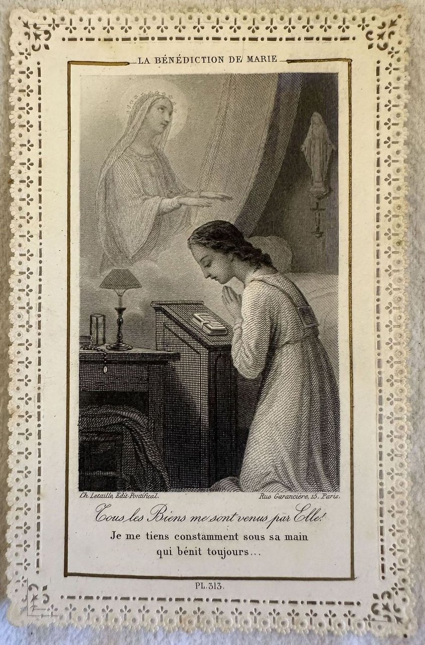 LA BENEDICTION DE MARIE PL. 313 | Immagine principale
