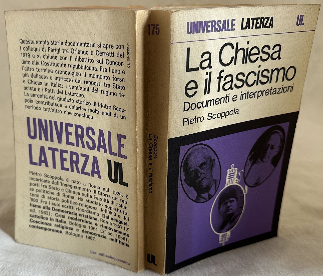 LA CHIESA E IL FASCISMO DOCUMENTI E INTERPRETAZIONI