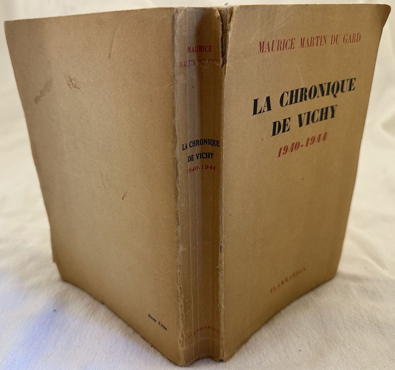 LA CHRONIQUE DE VICHY 1940-1944