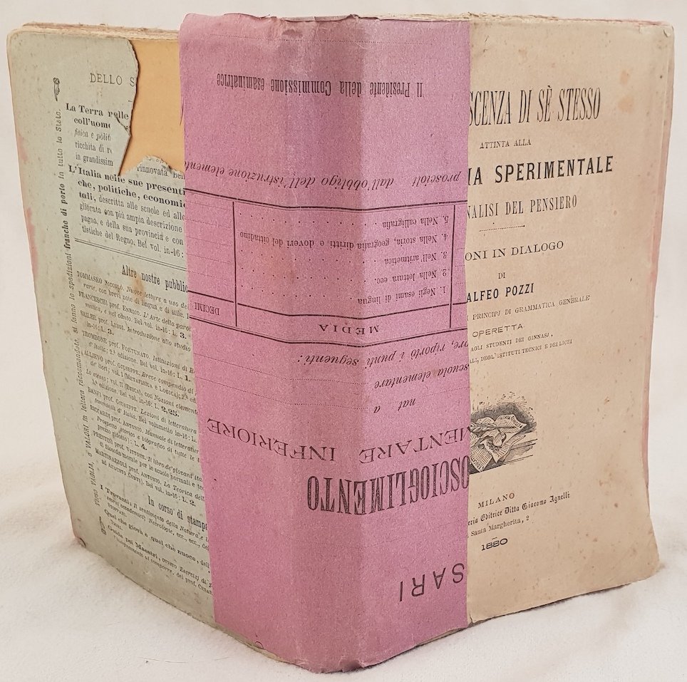 LA CONOSCENZA DI SE STESSO ATTINTA ALLA PSICOLOGIA SPERIMENTALE E …