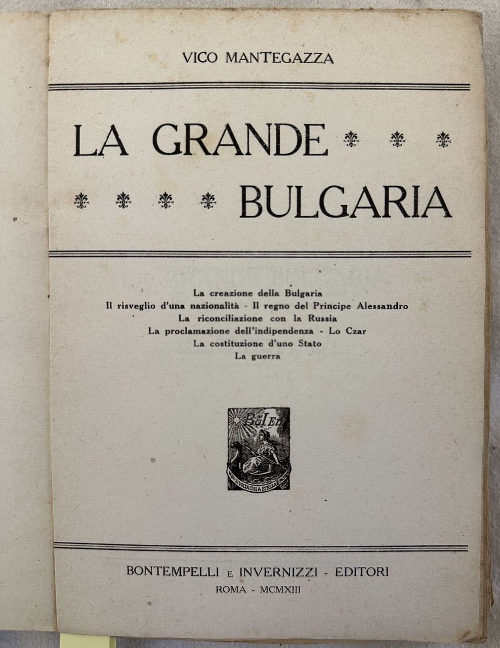 LA GRANDE BULGARIA