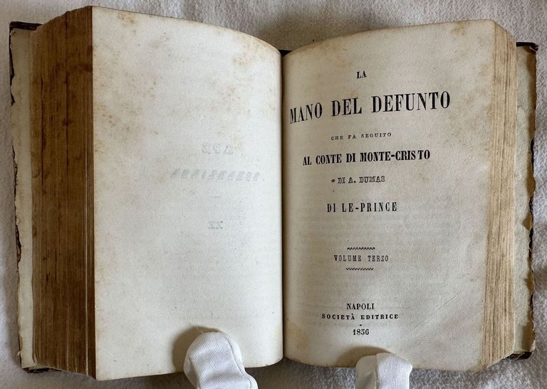 LA MANO DEL DEFUNTO CHE FA SEGUITO AL CONTE DI …