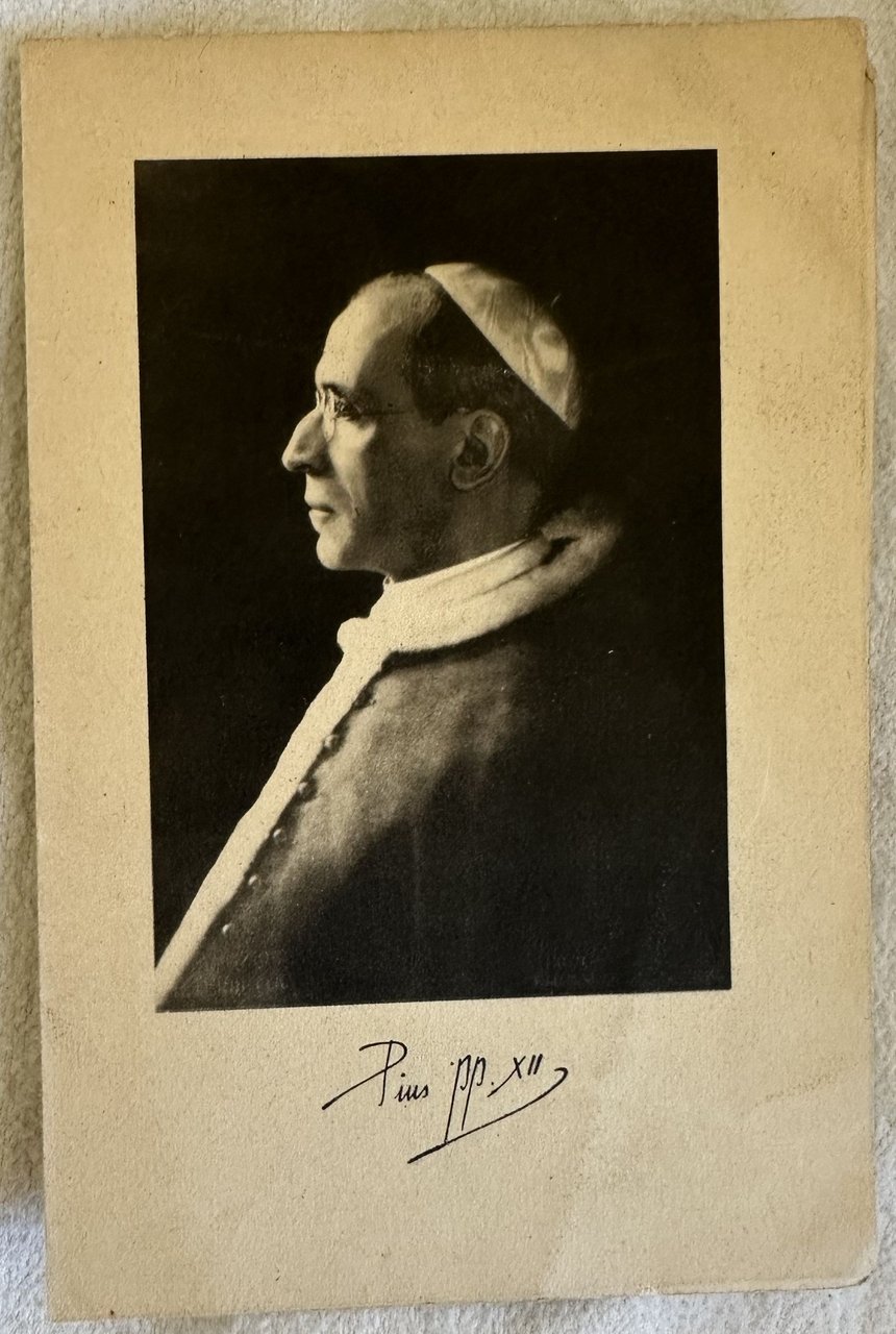LA PREGHIERA DELL'ANNO SANTO NATALE 1948 PIU PP. XII