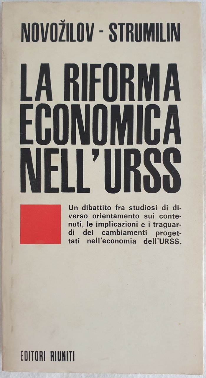 LA RIFORMA ECONOMICA NELL'URSS