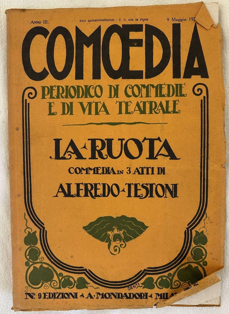 LA RUOTA COMMEDIA IN TRE ATTI