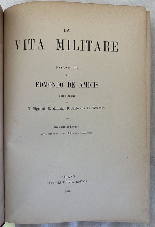 LA VITA MILITARE BOZZETTI