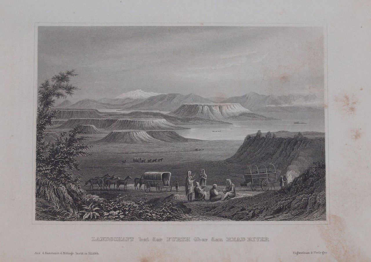 LANDSCHAFT BEI DER FOURTH UBER DEN READ RIVER