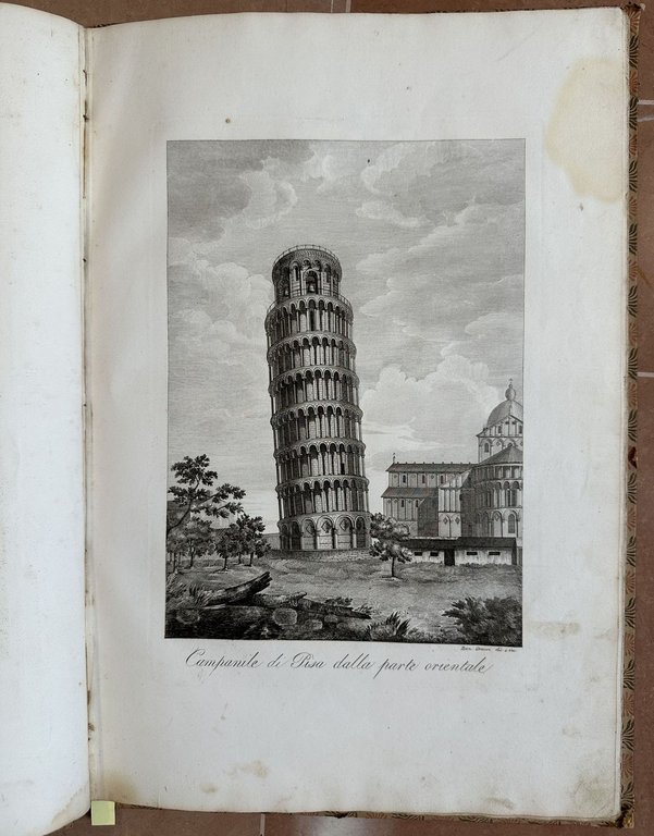LE FABBRICHE PRINCIPALI DI PISA ED ALCUNE VEDUTE DELLA STESSA …