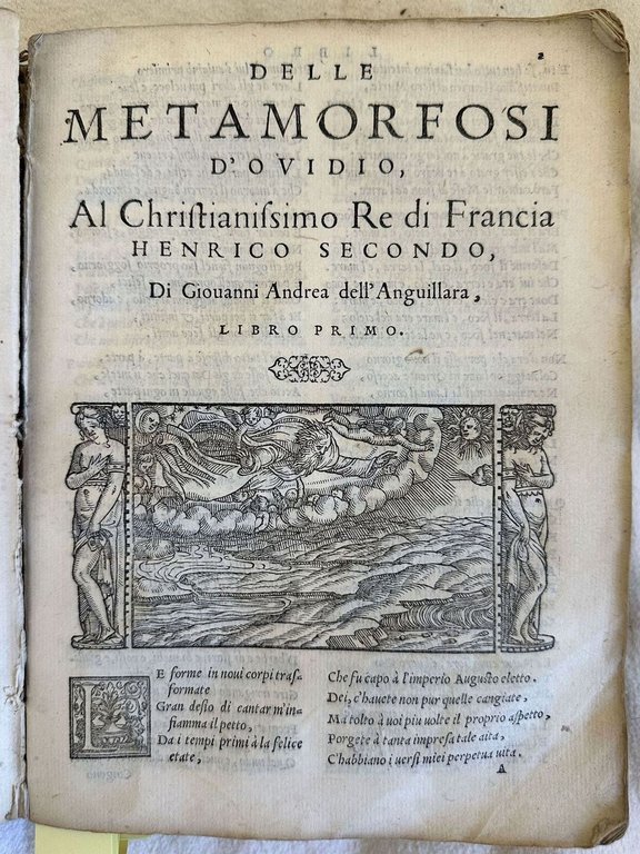 LE METAMORFOSI D’OVIDIO AL CHRISTIANISSIMO RE DI FRANCIA HENRICO SECONDO | Immagine Gallery 2