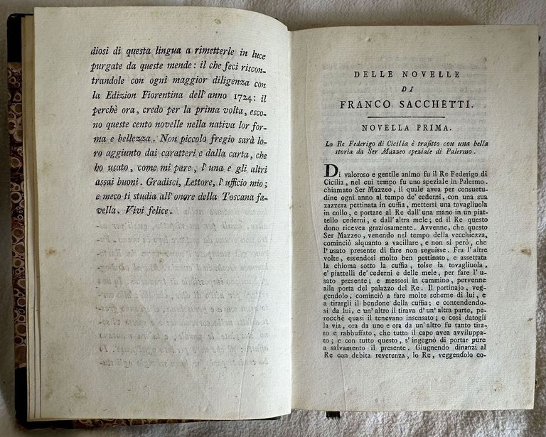 LE NOVELLE DI FRANCO SACCHETTI