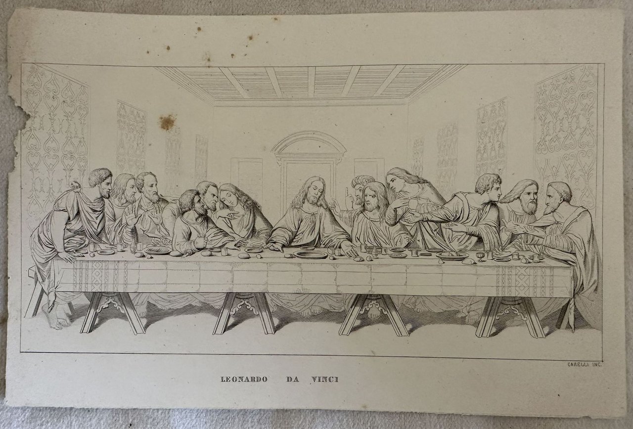 LEONARDO DA VINCI L'ultima cena