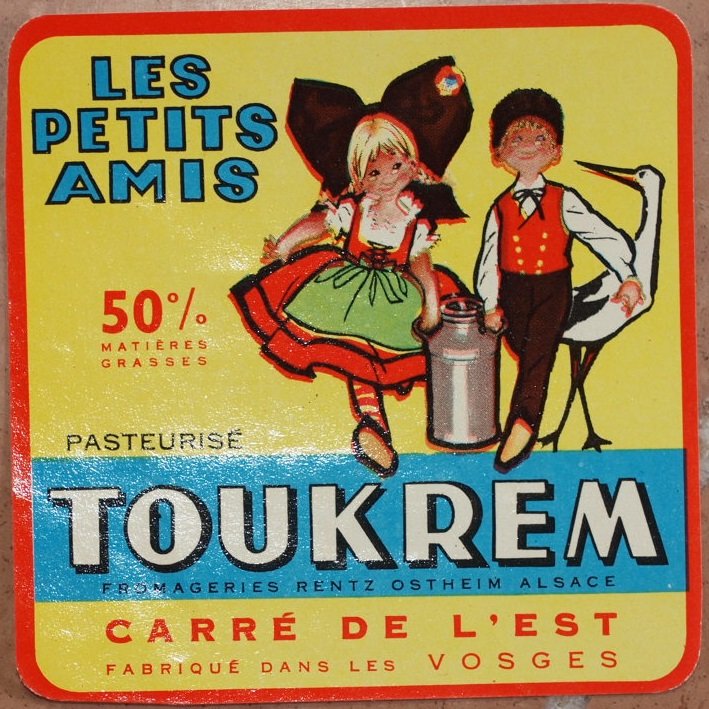 LES PETITS AMIS TOUKREM FROMAGERIES RENTZ OSTHEIM ALSACE CARRE DE …