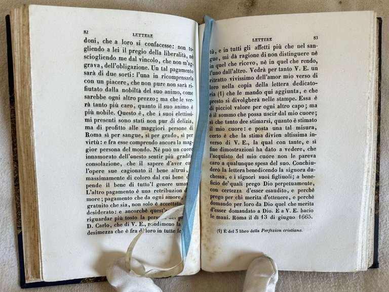 LETTERE DEL CARDINALE SFORZA PALLAVICINO EDIZIONE CORRETTA E ACCRESCIUTA SOPRA …