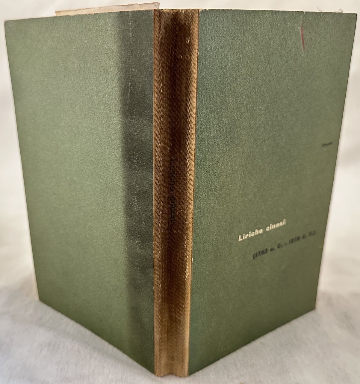 LIRICHE CINESI (1753 A.C. 1278 D.C.)