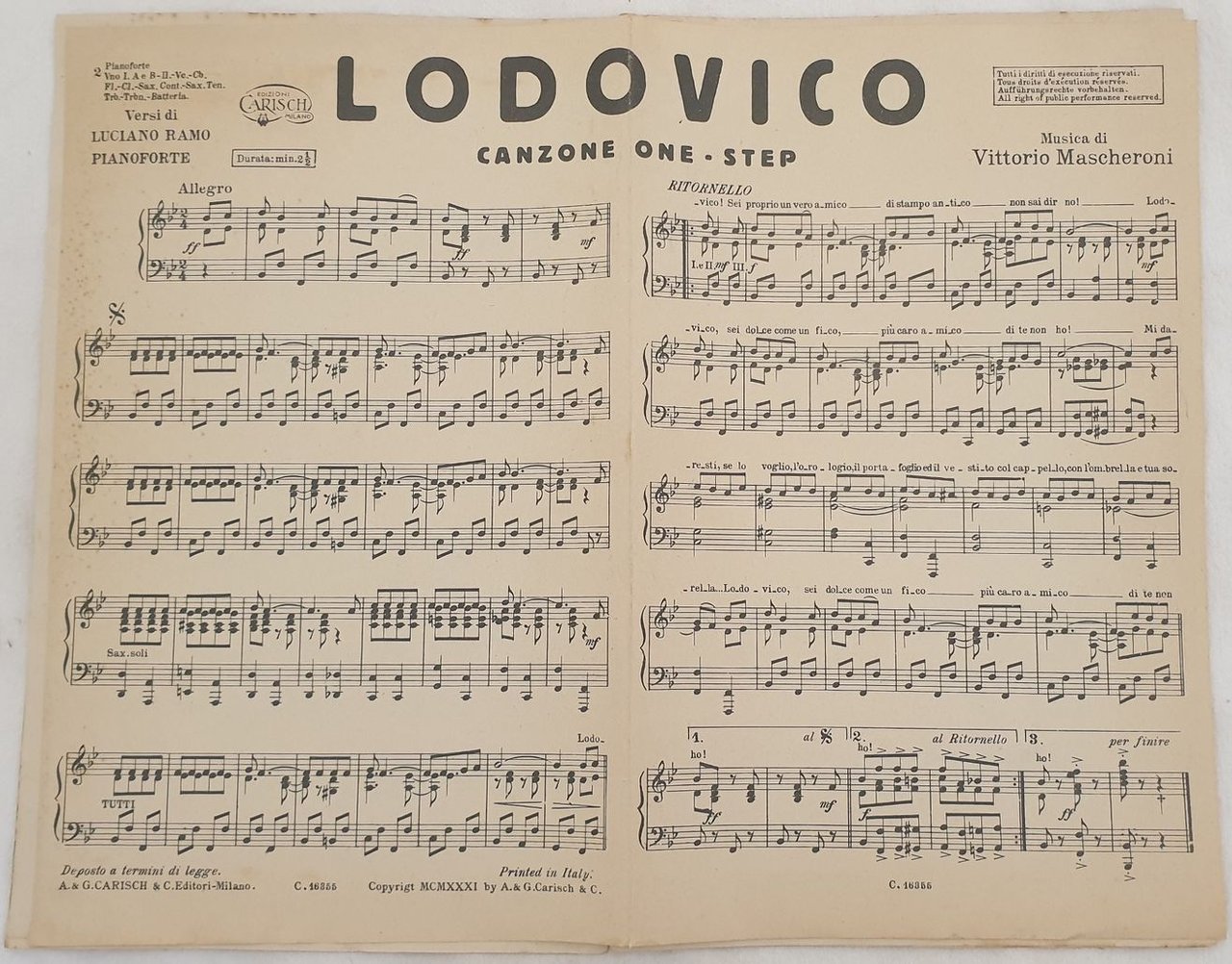 LODOVICO CANZONE ONE STEP MA CHI E'? CANZONE ONE STEP
