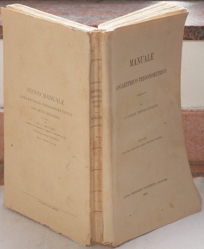 MANUALE LOGARITMICO - TRIGONOMETRICO