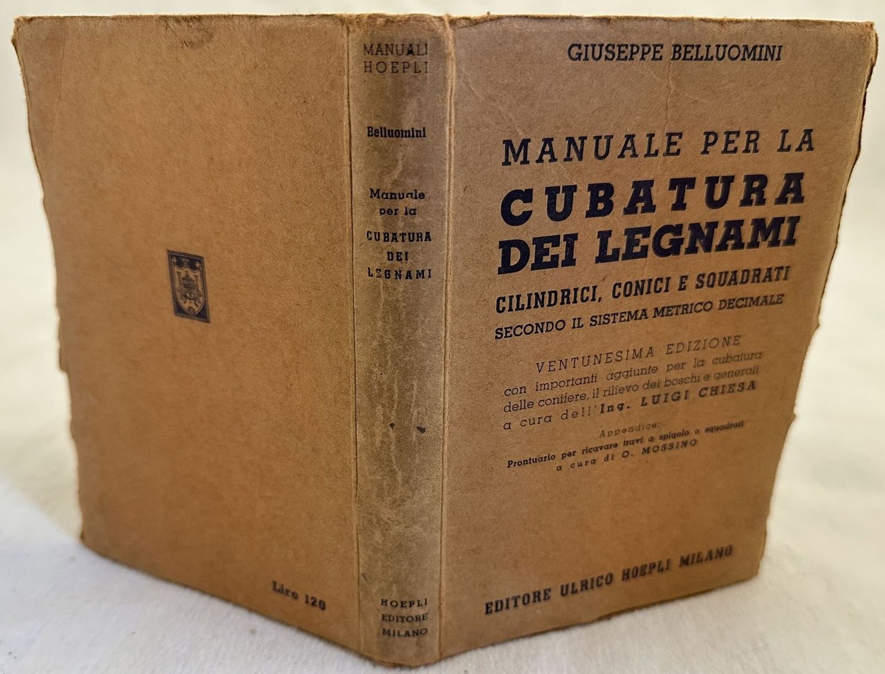 MANUALE PER LA CUBATURA DEI LEGNAMI CILINDRICI, CONICI E DUQADRATI … | Immagine principale