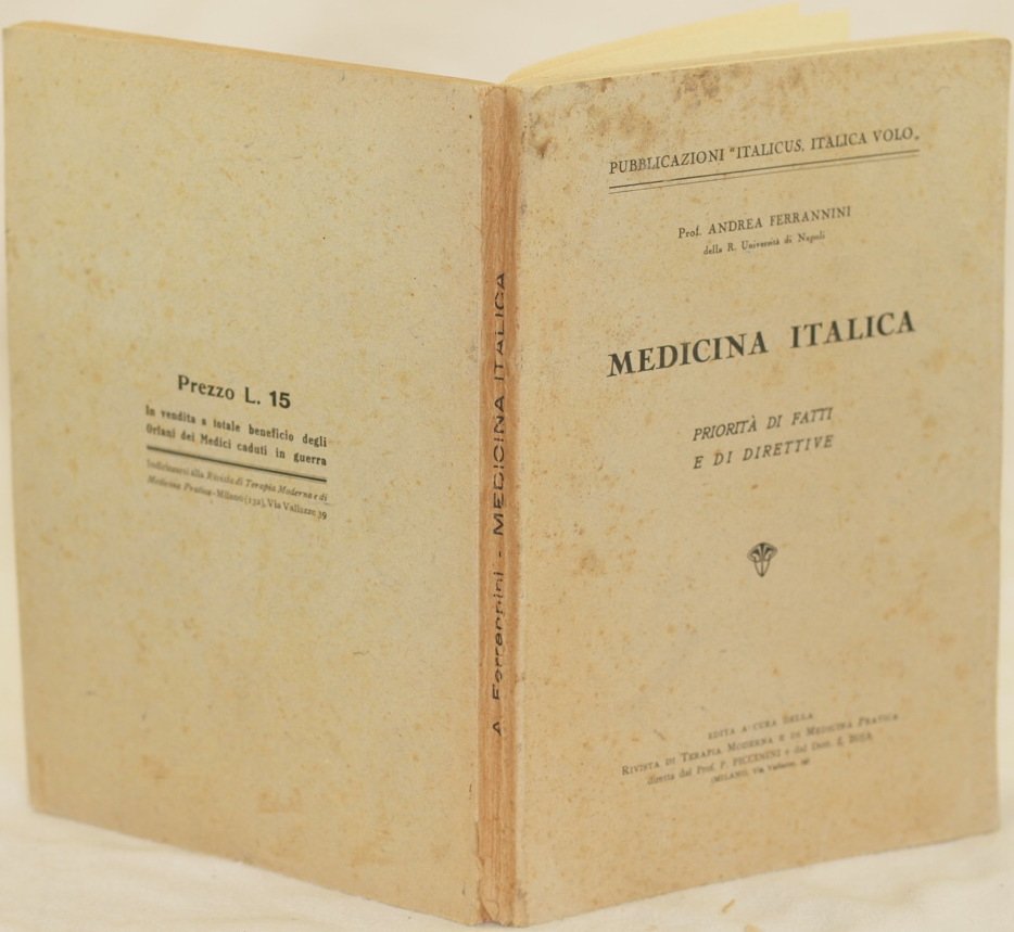 MEDICINA ITALICA PRIORITA DI FATTI E DI DIRETTIVE