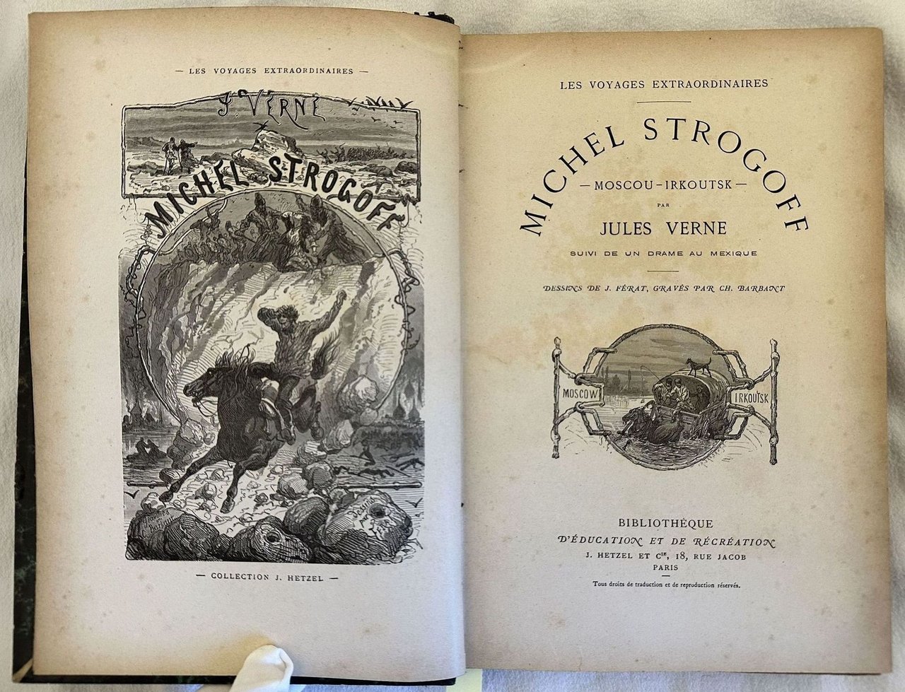 MICHEL STROGOFF MOUSCOU URKOUTSK