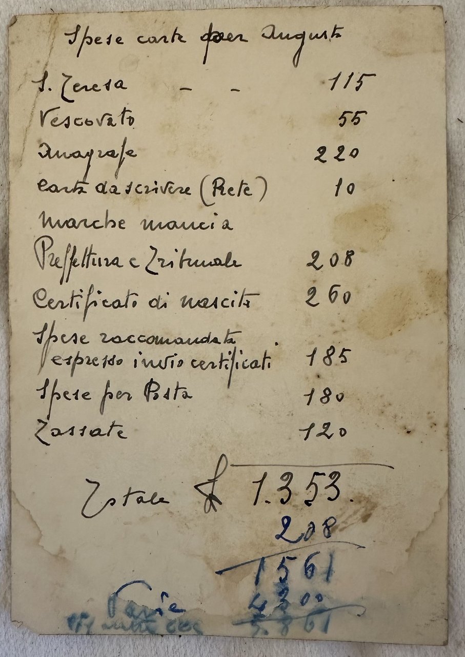 MINISTERO DELLE CORPORAZIONI IL SEGRETARIO PARTICOLARE DELL'ECC. IL SOTTOSEGRETARIO DI … | Immagine principale