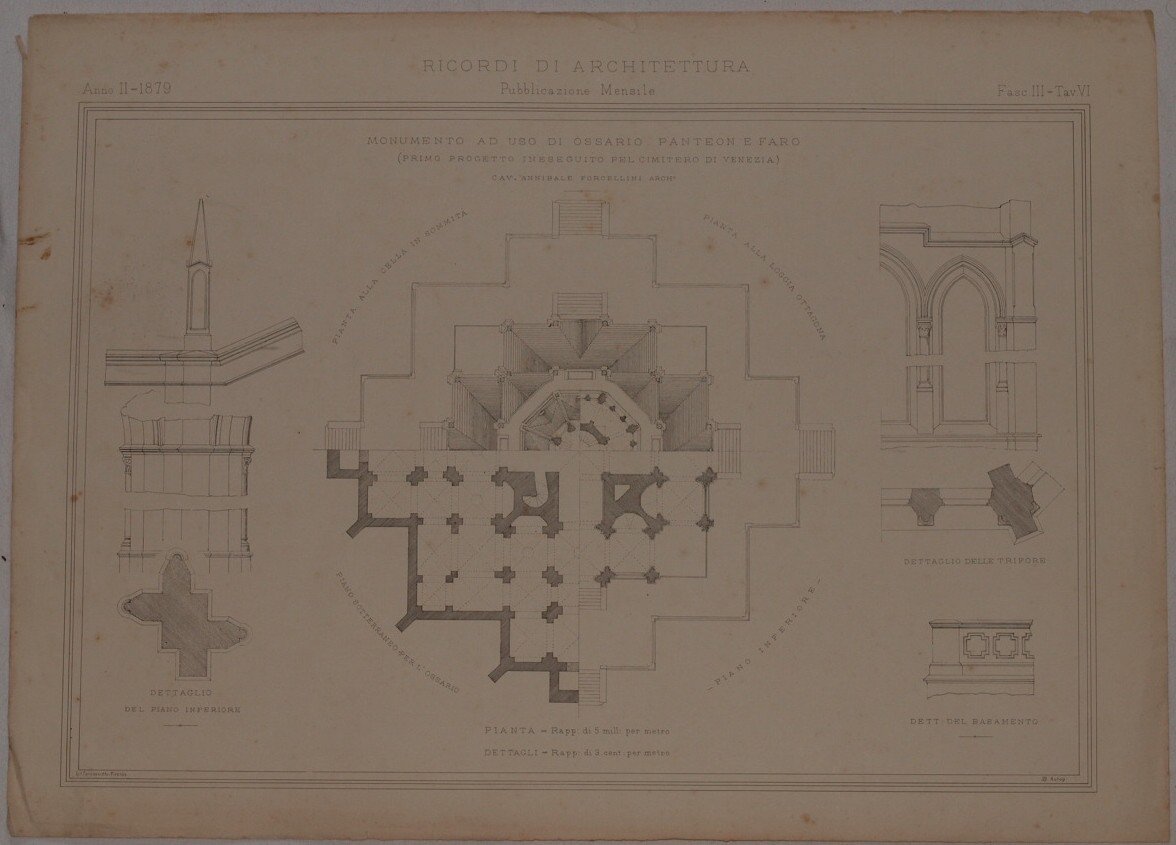 MONUMENTO AD USO DI OSSARIO PANTEON E FARO (PRIMO PROGETTO …