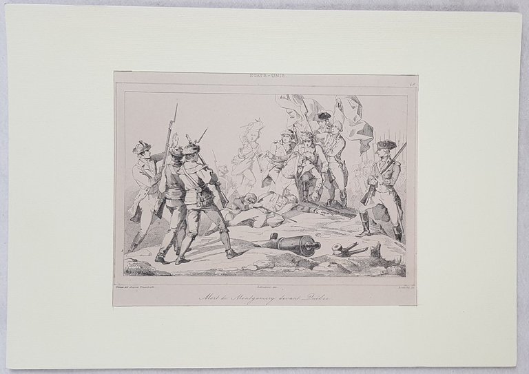 MORT DE MONTGOMERY DEVANT QUEBEC