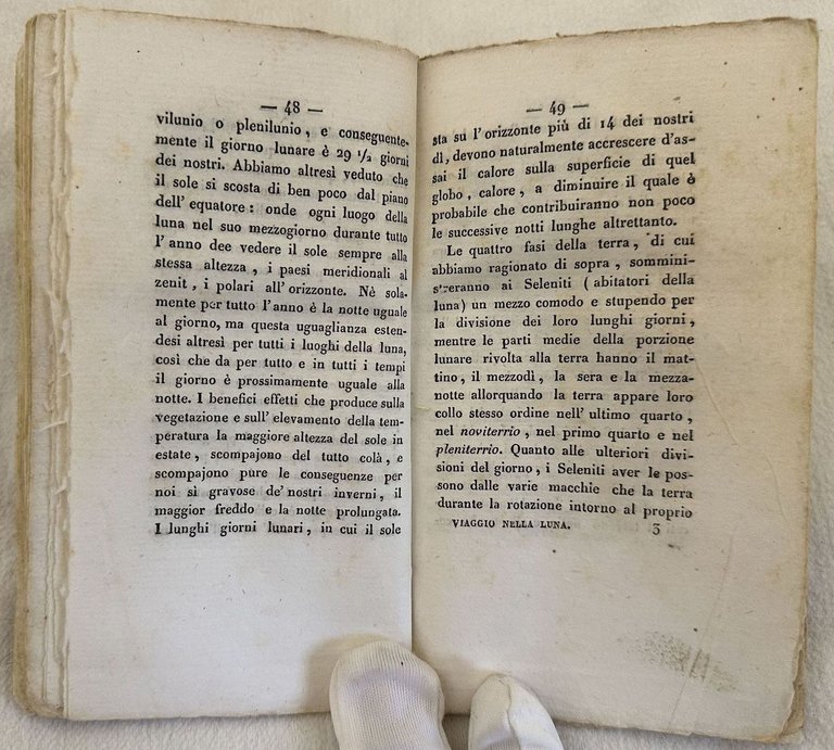 NOTIZIE D'UN VIAGGIO NELLA LUNA