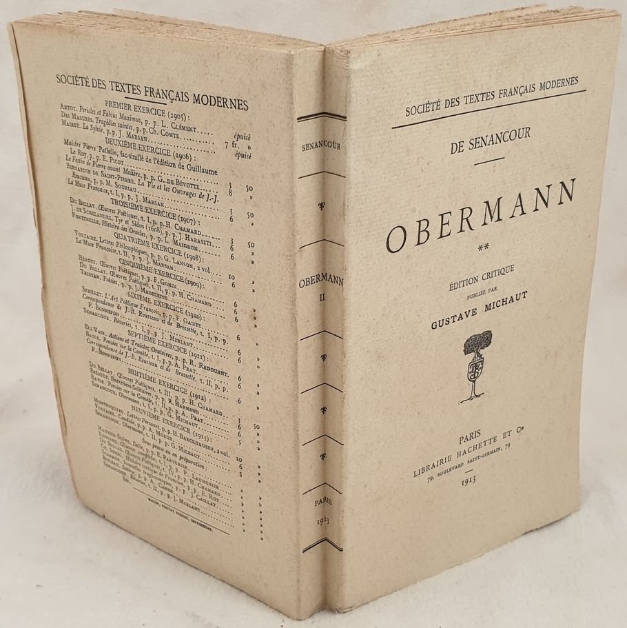 OBERMANN EDITION CRITIQUE