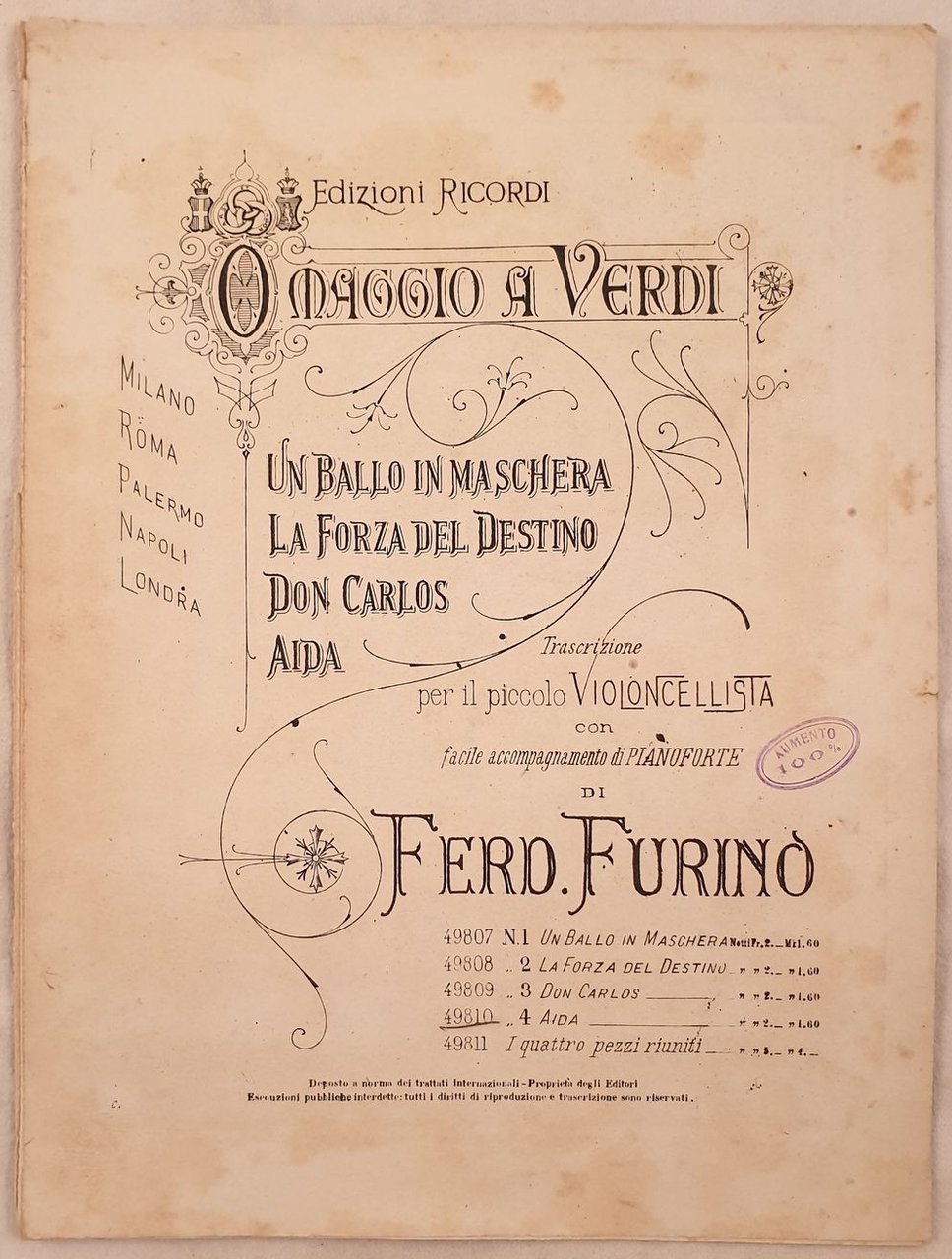 OMAGGIO A VERDI AIDA