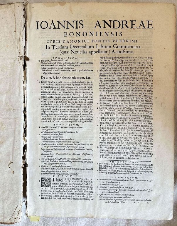 OMNIUM CANONICI IURIS INTERPRETUM FACILE PRINCIPIS IN QUARTUM DECRETALIUM LIBRUM …