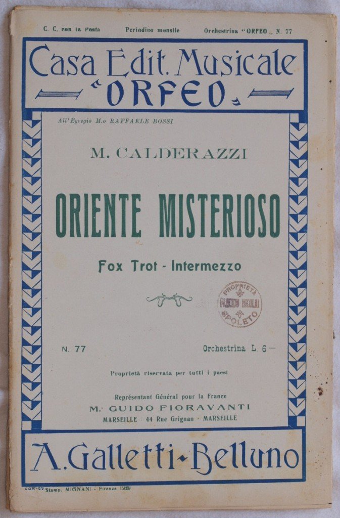 ORIENTE MISTERIOSO