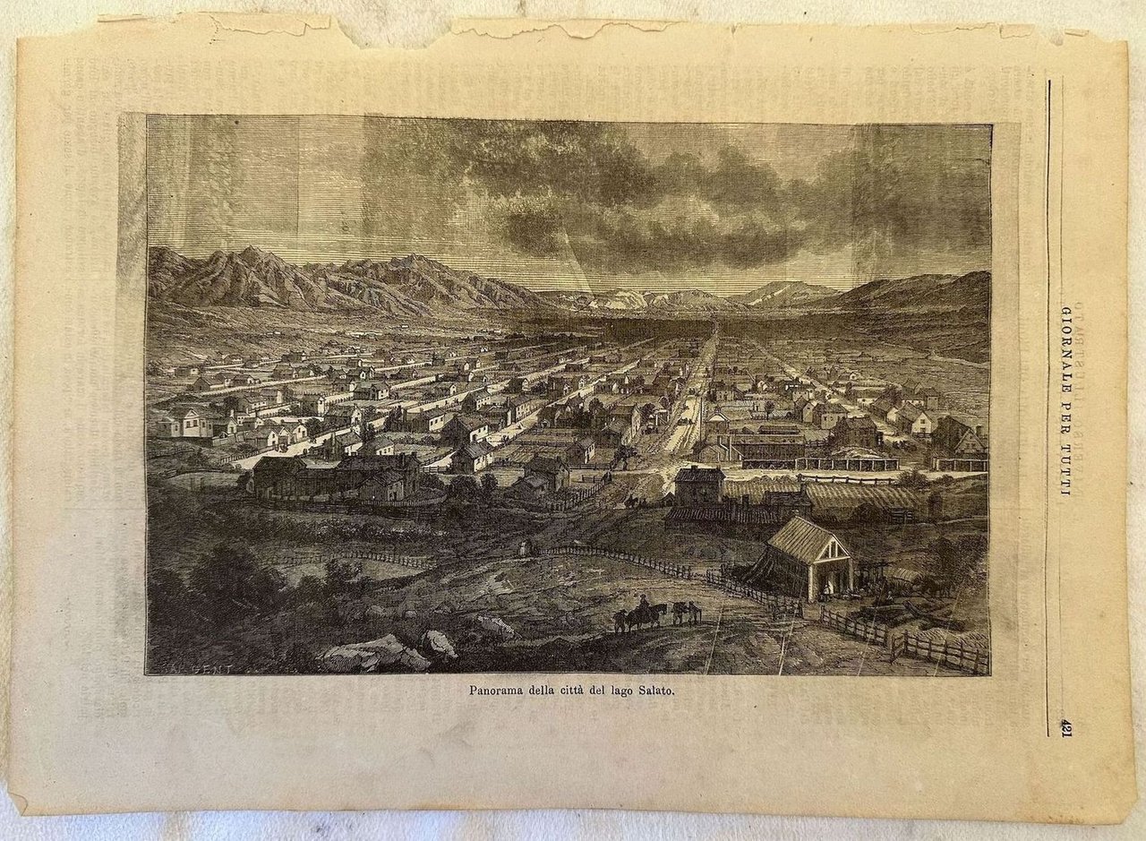 Panorama della citta del Lago Salato | Immagine principale
