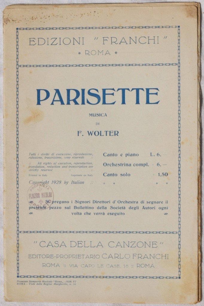 PARISETTE