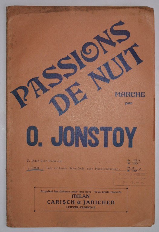 PASSIONS DE NUIT MARCHE
