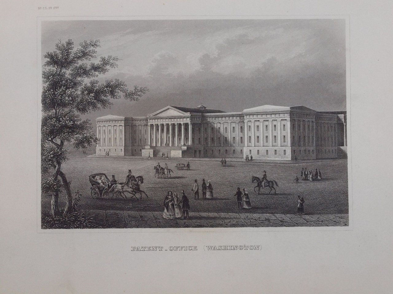 PATENT-OFFICE WASHINGTON Bibliograph instit. In Hildbh.