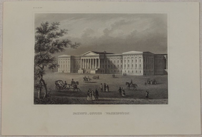 PATENT-OFFICE WASHINGTON Bibliograph instit. In Hildbh.