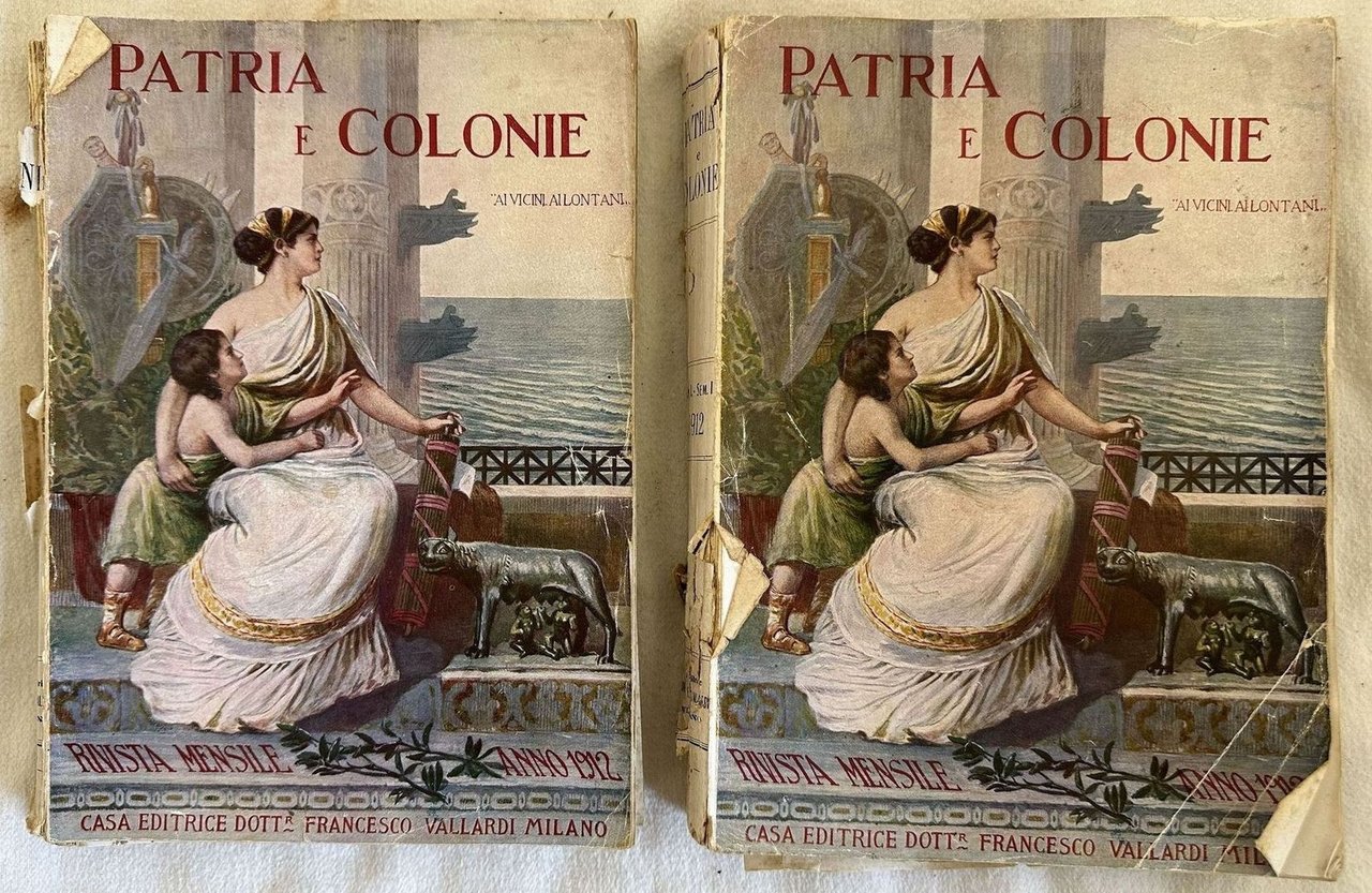 PATRIA E COLONIE RIVISTA MENSILE ANNO I SEM I SEM … | Immagine principale