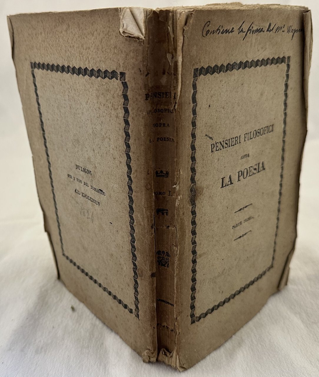 PENSIERI FILOSOFICI SOPRA LA POESIA