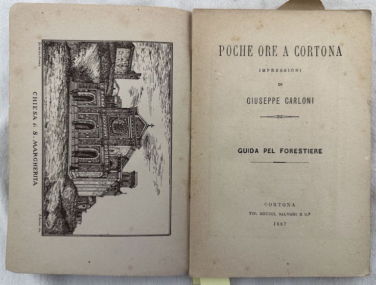 POCHE ORE A CORTONA IMPRESSIONI DI GIUSEPPE CARLONI GUIDA PEL …