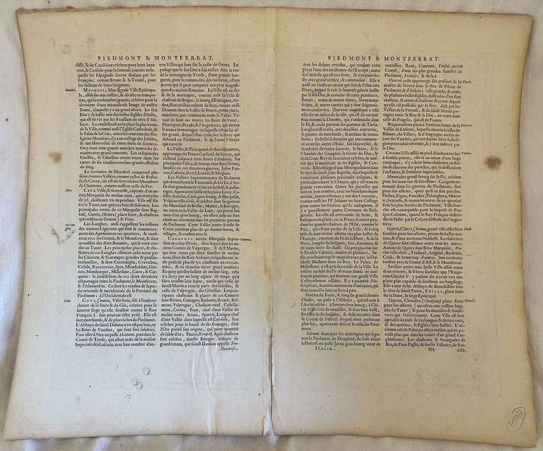 PRINCIPATUS PEDEMONTII DUCATUS AUGUSTAE PRAETORIAE SALUTII MARCHIONATUS ASTAE, VERCELLARUM ET …