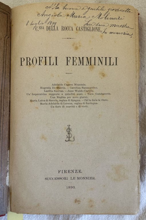 PROFILI FEMMINILI | Immagine Gallery 2