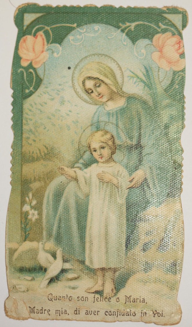 QUANTO SON FELICE O MARIA MADRE MIA DI AVER CONFIDATO …