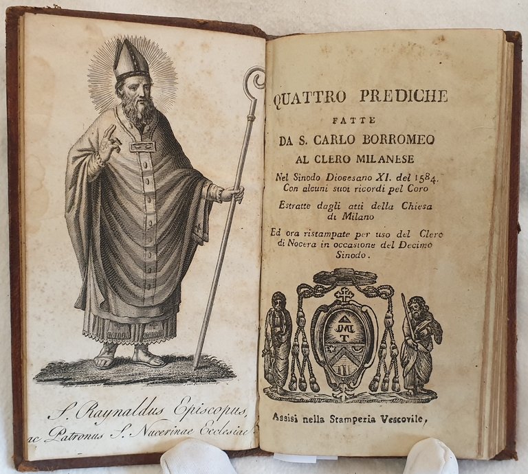 QUATTRO PREDICHE FATTE DA S. CARLO BORROMEO AL CLERO MILANESE …