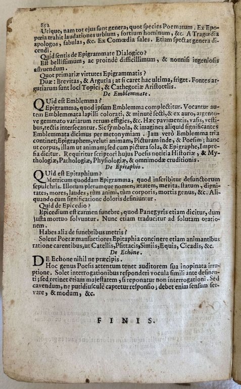 REGIA PARNASSI SEU PALATIUM MUSARUM IN QUO SYNONIMA EPITHETA, PERIPHRASES … | Immagine Gallery 4